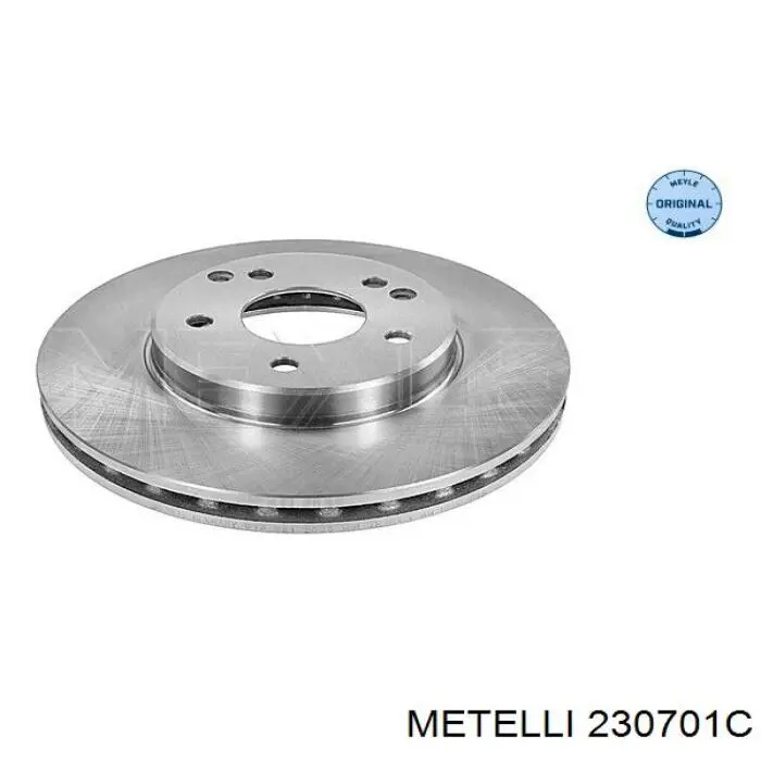 23-0701C Metelli freno de disco delantero