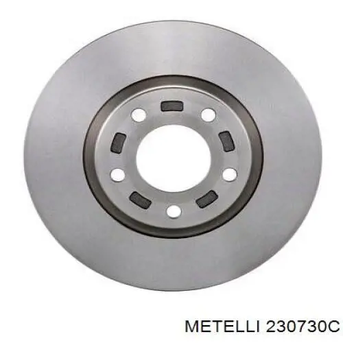 23-0730C Metelli freno de disco delantero