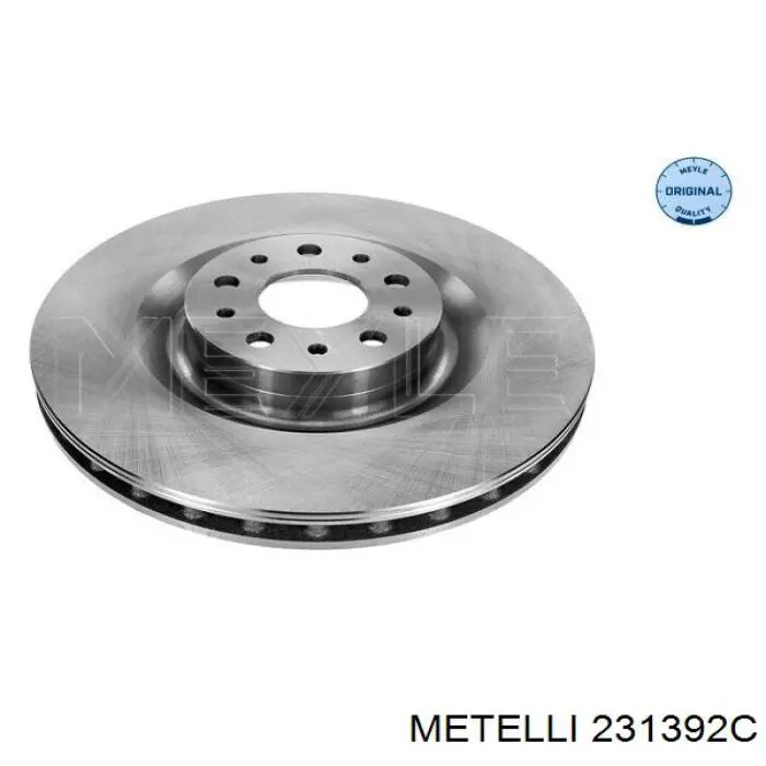 23-1392C Metelli freno de disco delantero