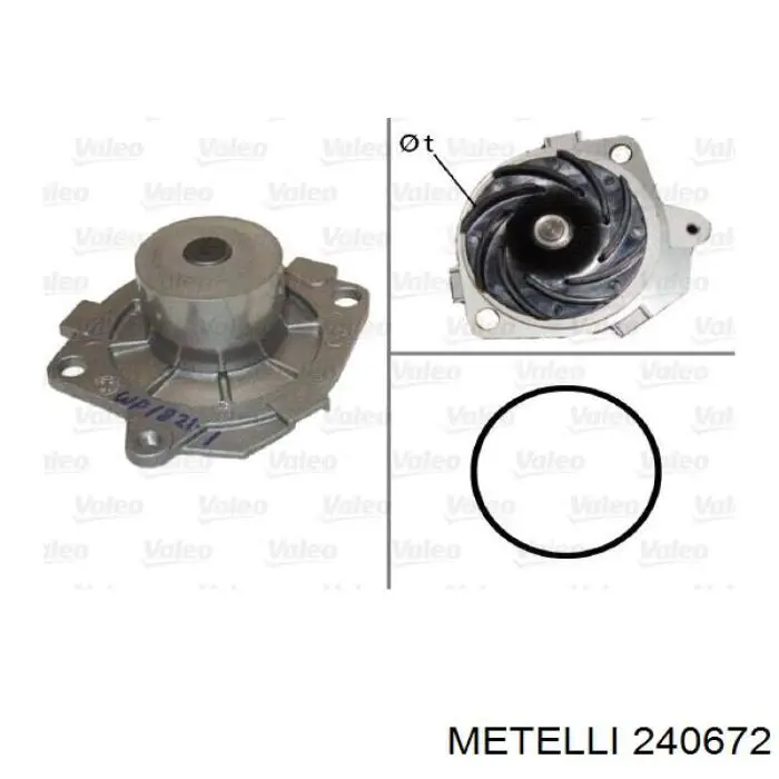 24-0672 Metelli bomba de agua