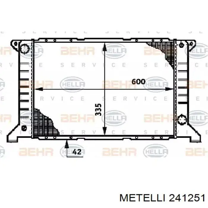 24-1251 Metelli bomba de agua