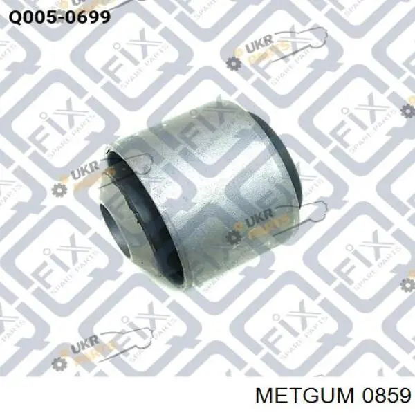 0859 Metgum silentblock de brazo de suspensión trasero superior