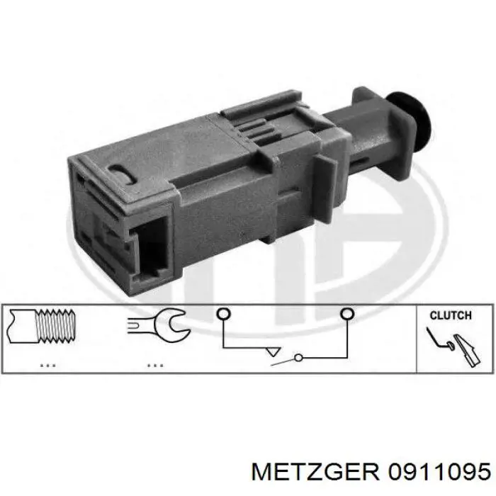  Interruptor De Embrague para Opel Zafira F75