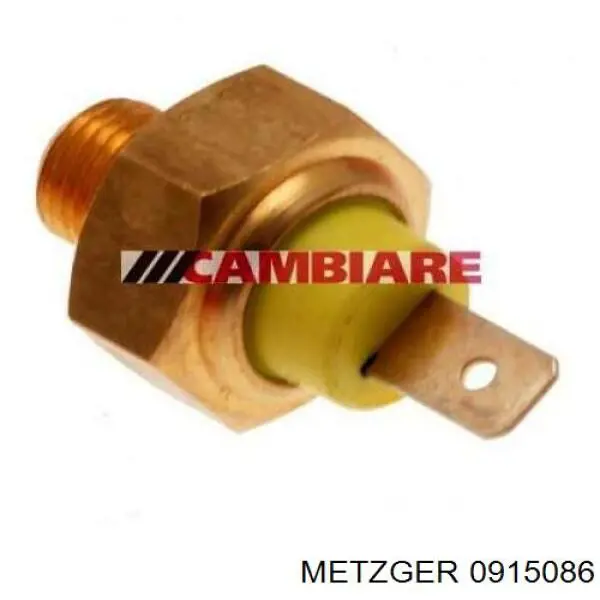 0915086 Metzger sensor de temperatura del refrigerante