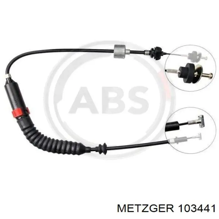  Cable de embrague para Seat Inca 6K9