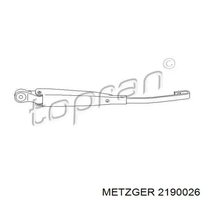  Brazo del limpiaparabrisas, lavado de parabrisas, luna trasera para Opel Vectra 36