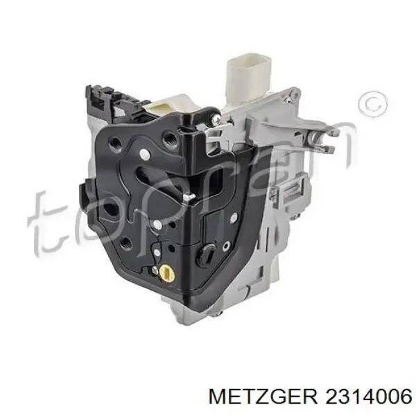 2314006 Metzger cerradura de puerta trasera derecha