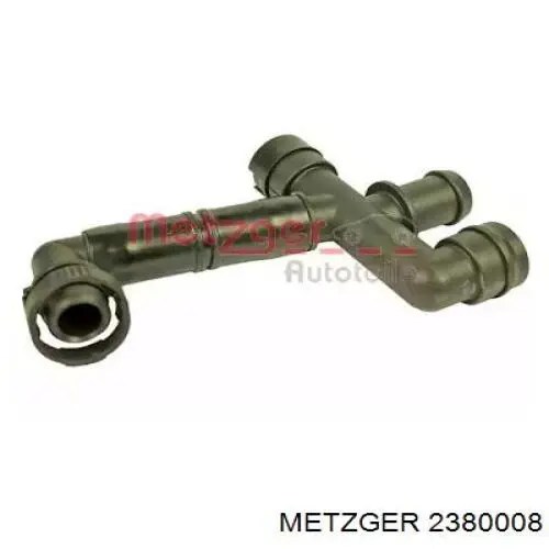 2380008 Metzger tubo de ventilacion del carter (separador de aceite)