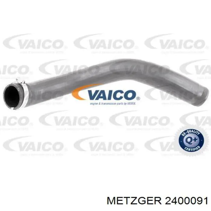 2400091 Metzger tubo flexible de aire de sobrealimentación izquierdo