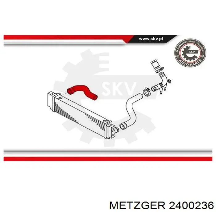  Tubo flexible de aire de sobrealimentación derecho para Volkswagen Crafter 2E