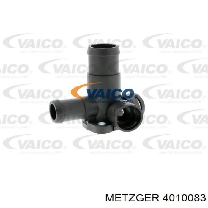 4010083 Metzger brida del sistema de refrigeración (triple)