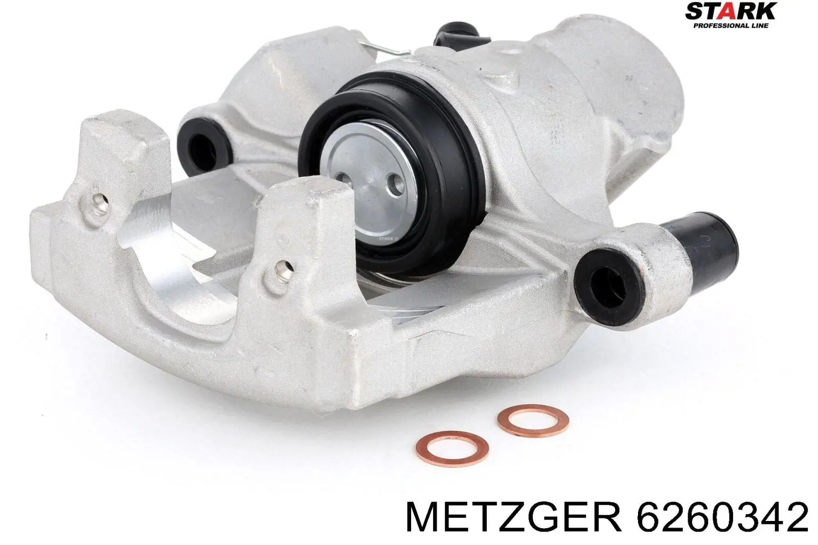 6260342 Metzger pinza de freno trasero derecho