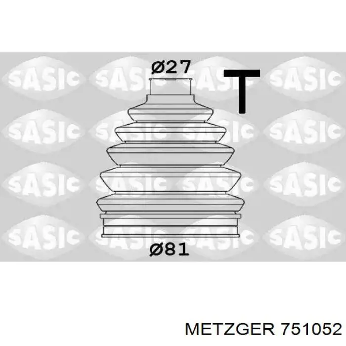 181062 Cautex fuelle, árbol de transmisión delantero exterior