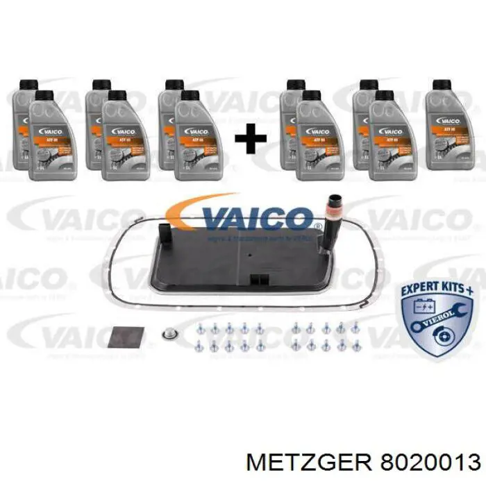 8020013 Metzger filtro hidráulico, transmisión automática