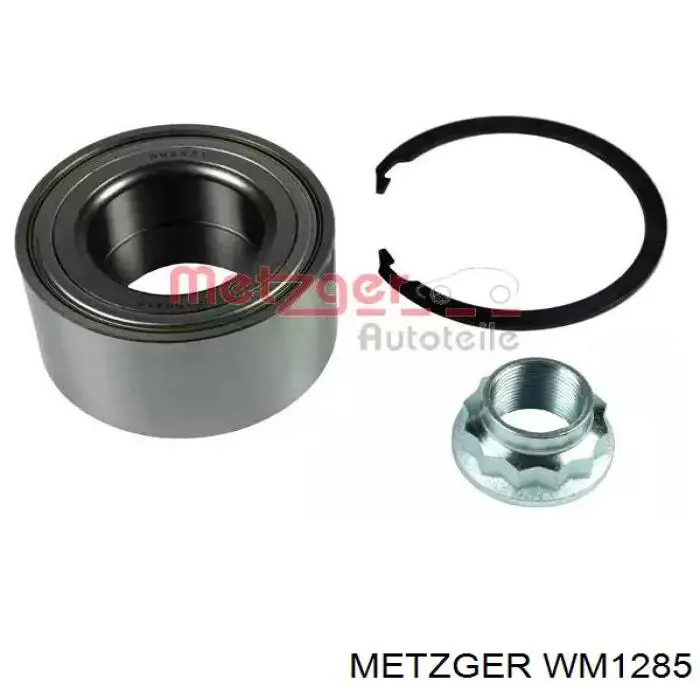 WM 1285 Metzger cojinete de rueda delantero