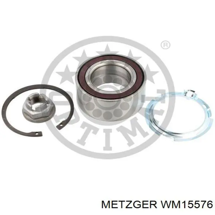 WM 155.76 Metzger cojinete de rueda delantero