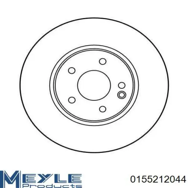 9830420 Brembo freno de disco delantero