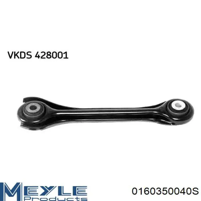 0160350040S Meyle brazo suspension inferior trasero izquierdo/derecho