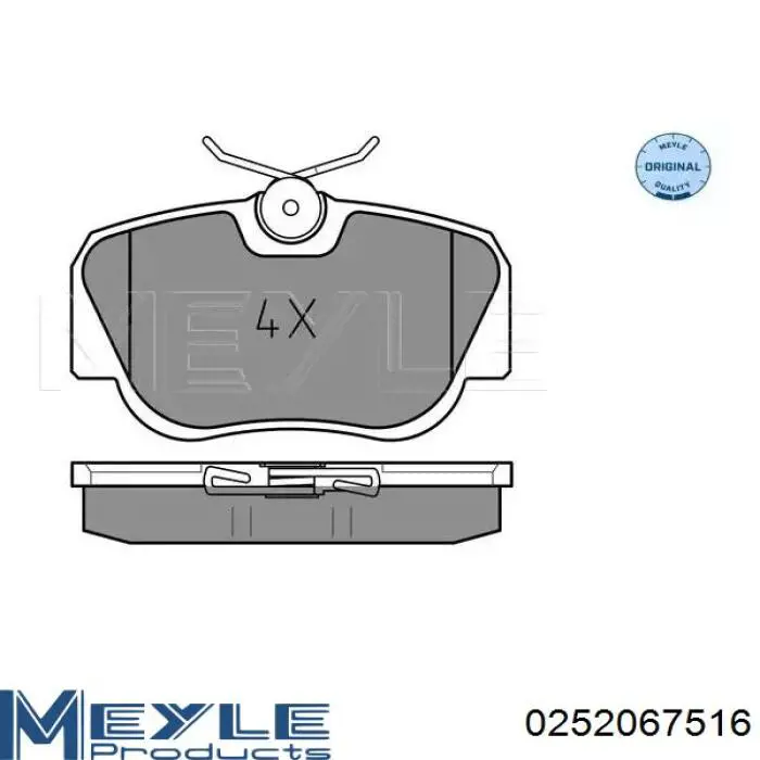 34211157757 BMW pastillas de freno traseras