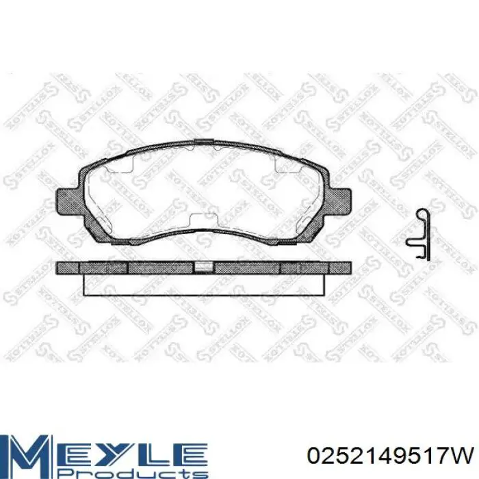  Pastillas de freno delanteras para Subaru Legacy 2 