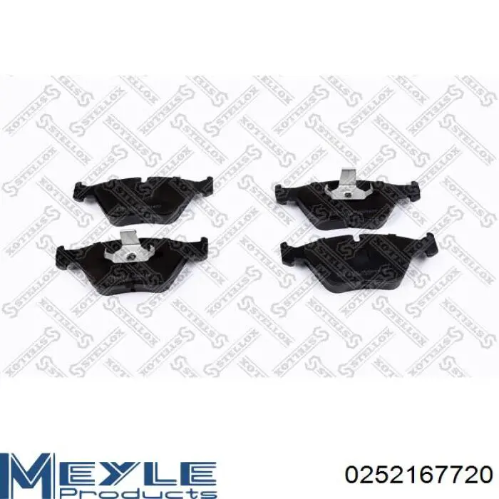  Pastillas de freno delanteras para BMW X3 E83