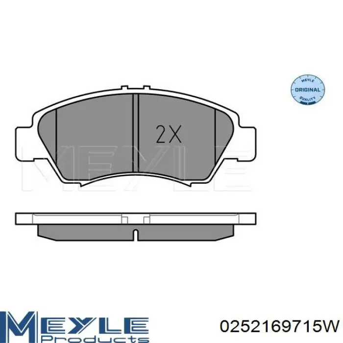  Pastillas de freno delanteras para Honda Civic 5 