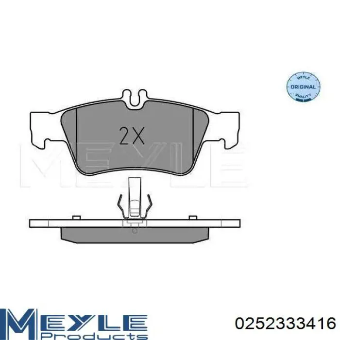  Pastillas de freno traseras para Mercedes CLS C219