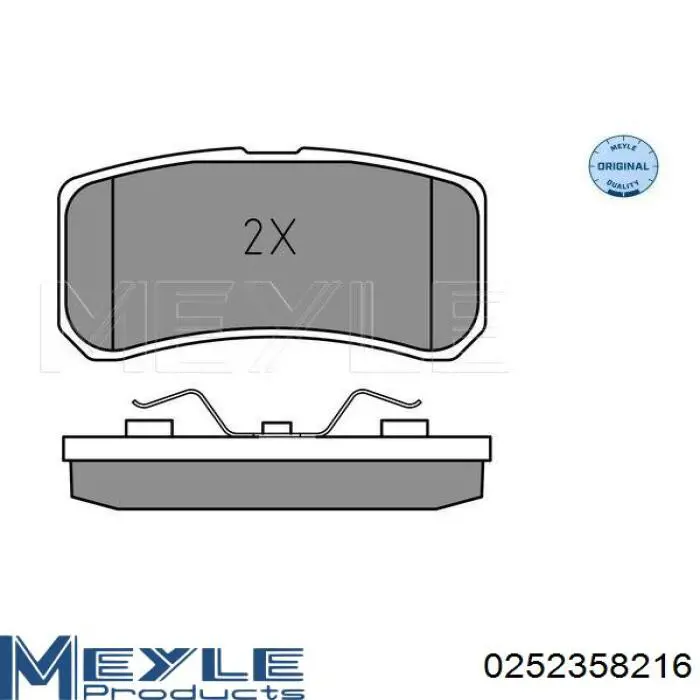  Pastillas de freno traseras para Mitsubishi ASX GA