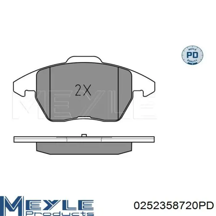  Pastillas de freno delanteras para Volkswagen Touran 1 