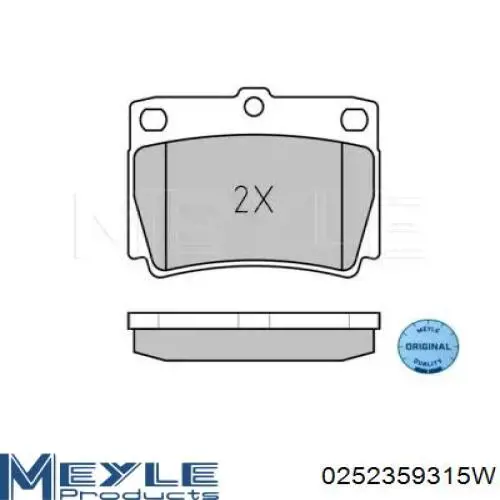 4605A783 Chrysler pastillas de freno traseras