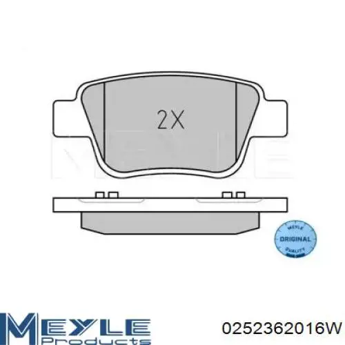  Pastillas de freno traseras para Toyota Corolla R10