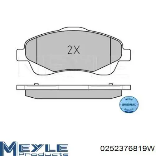 446505130 Suzuki pastillas de freno delanteras