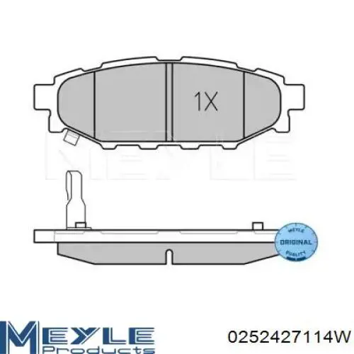 1639380080 Peugeot/Citroen pastillas de freno traseras