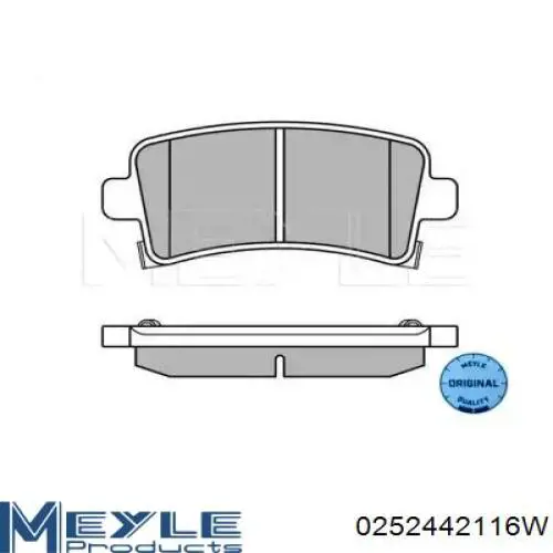  Pastillas de freno traseras para Opel Insignia G09