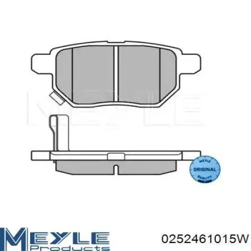  Pastillas de freno traseras para Toyota Prius ZVW30