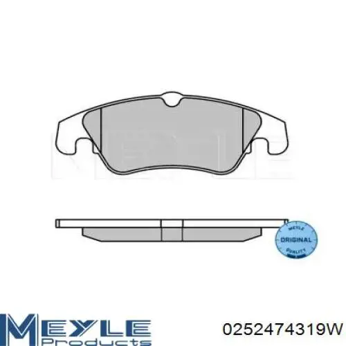  Pastillas de freno delanteras para Audi A7 4GA, 4GF