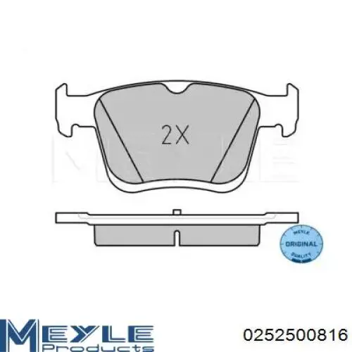  Pastillas de freno traseras para Audi A3 8VS