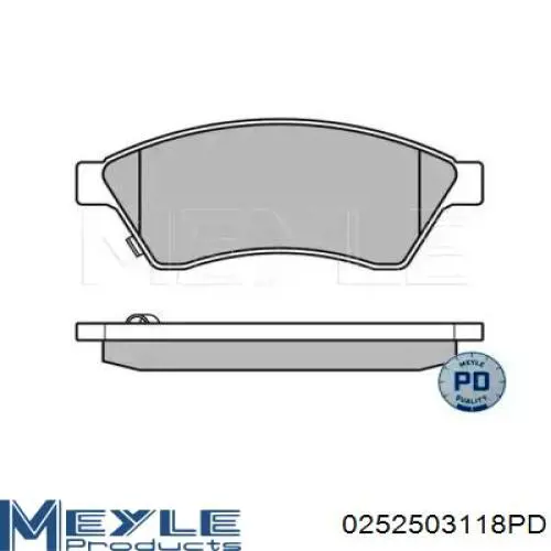  Pastillas de freno delanteras para Opel Astra 