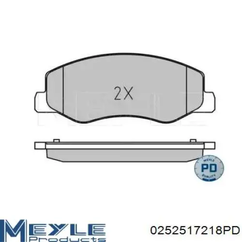 4406000Q0G Nissan pastillas de freno traseras