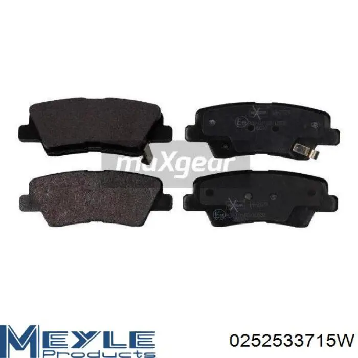  Pastillas de freno traseras para Hyundai Tucson 3 