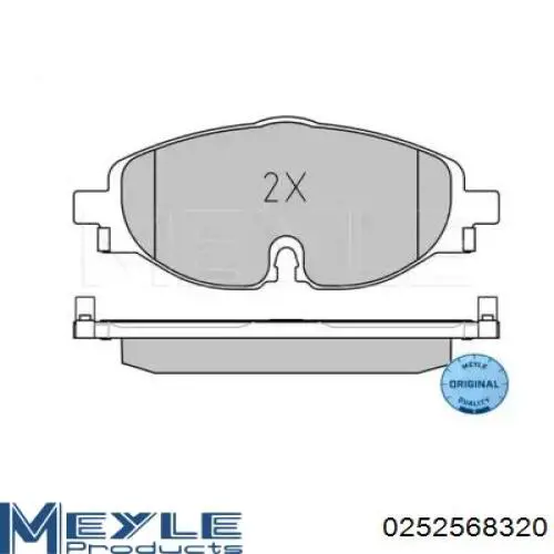  Pastillas de freno delanteras para Volkswagen Tiguan 1 