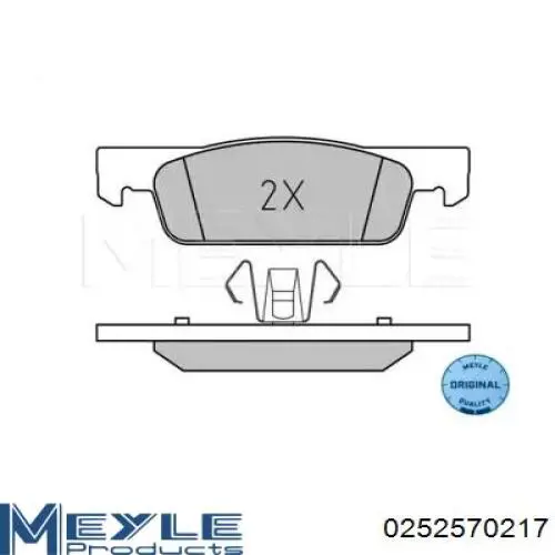 4534210100 Mercedes pastillas de freno delanteras