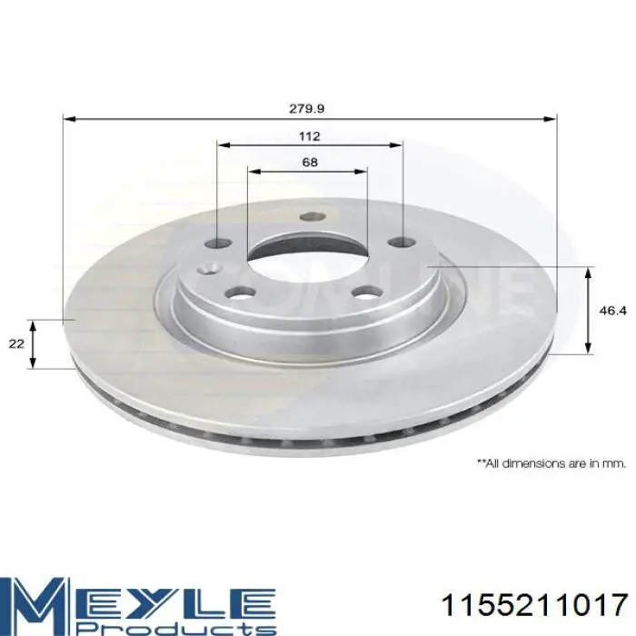 0971961X Brembo freno de disco delantero