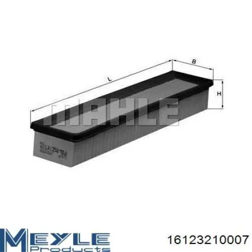  Filtro de aire para Renault Clio 2 