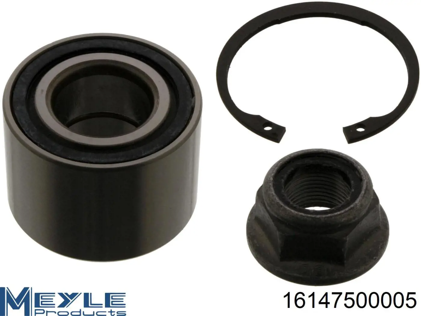 16-14 750 0005 Meyle cojinete de rueda trasero