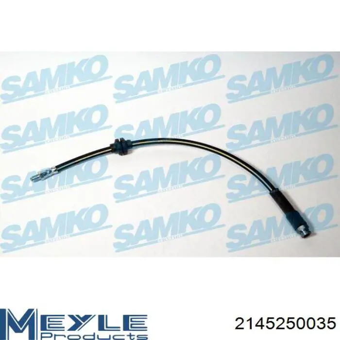 1673601980 General Motors tubo flexible de frenos trasero