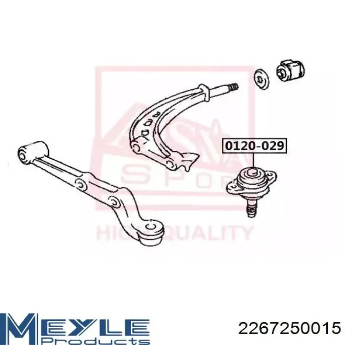  Amortiguador trasero para Fiat Doblo 2 