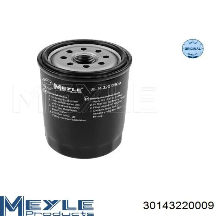 9091510002 Toyota filtro de aceite