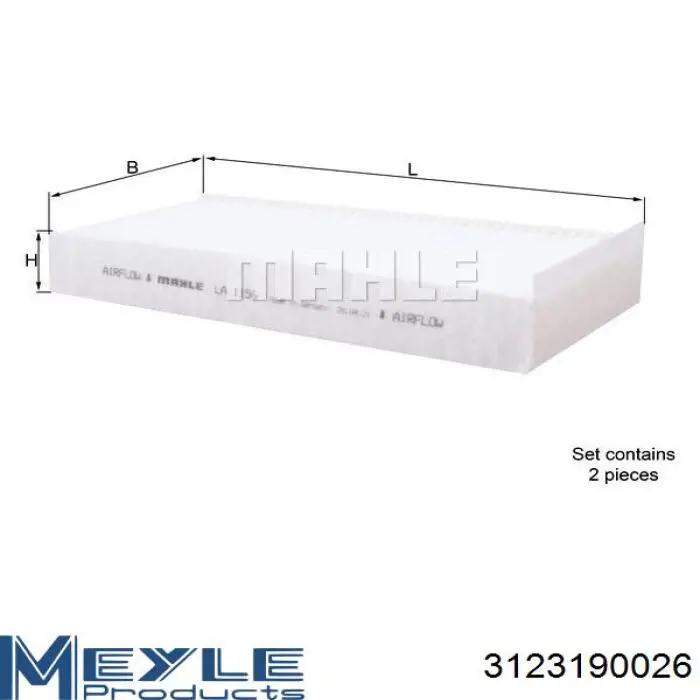  Filtro de habitáculo para BMW 2 F45