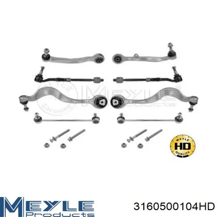  Kit De Brazo De Suspension Delantera para BMW 5 E61